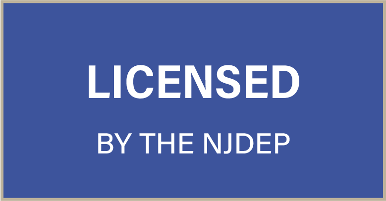 Fully Licensed With NJ DEP